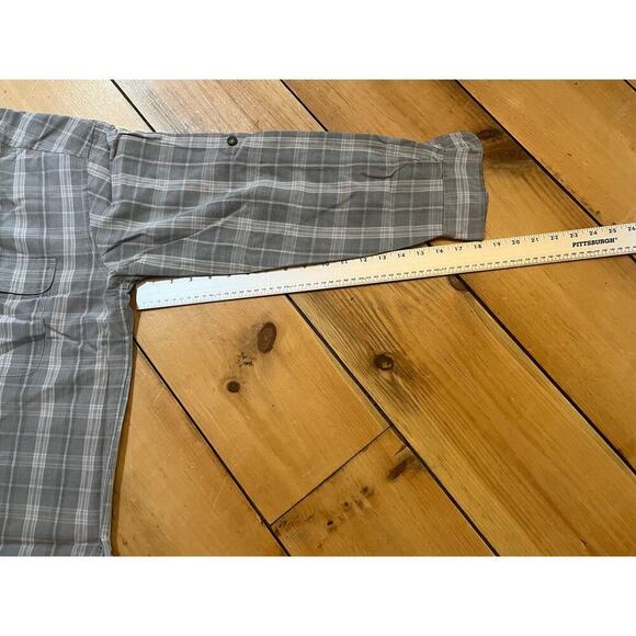 Weatherproof mens plaid button down shirt. Long sleeve. Breathable. Size large - Picture 5 of 7